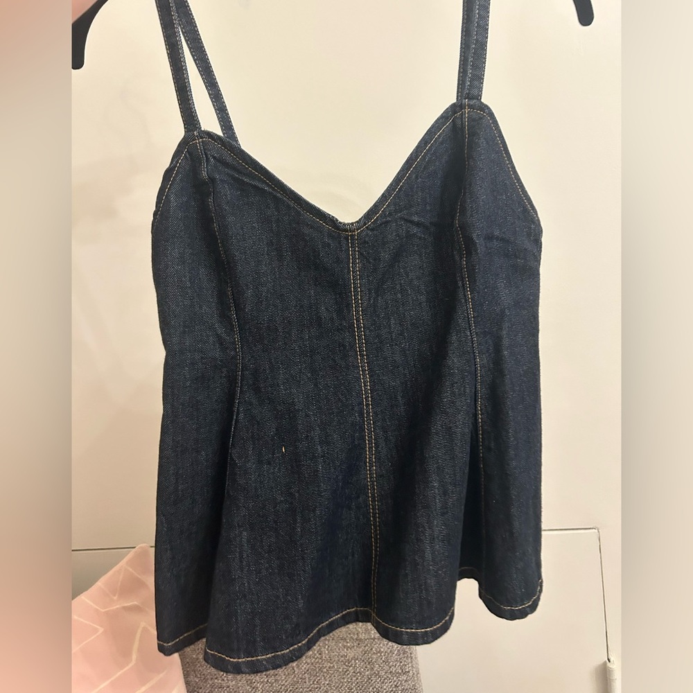 ZARA denim top
Size xs